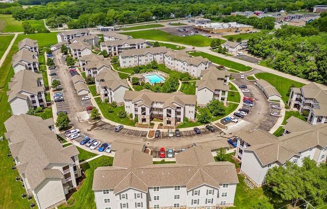Aerial View of Woodland Park