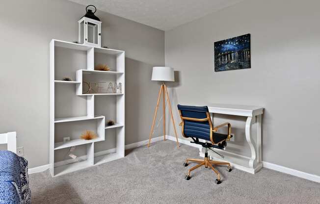 2nd bedroom, perfect for home office, work from home at Heritage Hill Estates Apartments, Cincinnati, Ohio 45227