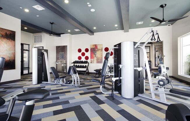 Professional-Grade Fitness Center, at SETA, La Mesa, CA