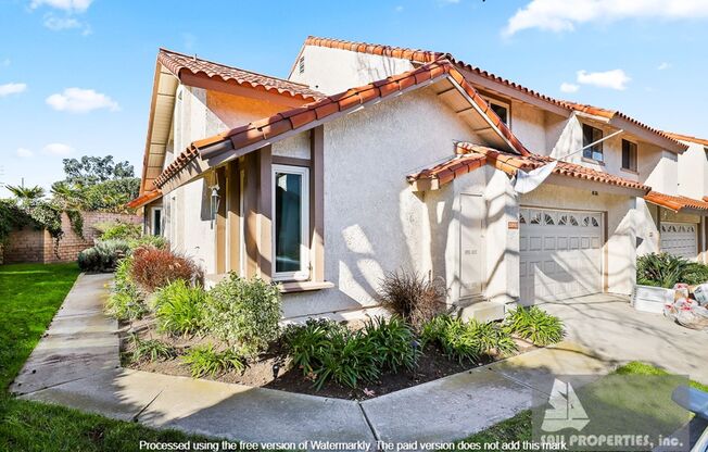 Beach townhome with two car garage!