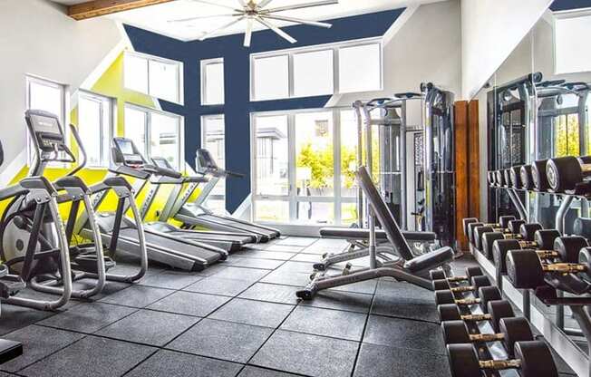 24-hour state of the art fitness center