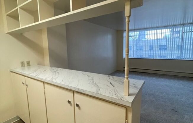 Studio, 1 bath, 360 sqft, $995, Unit 409