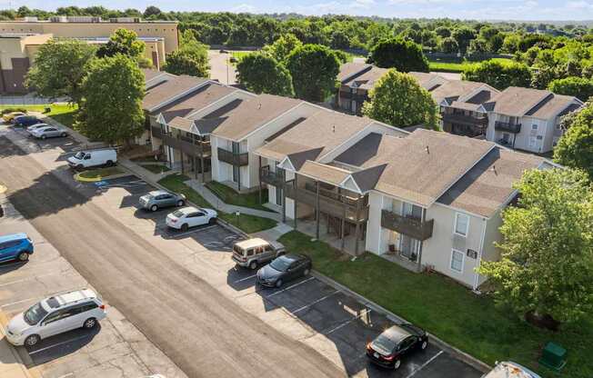 Aerial View of Park at Olathe Station