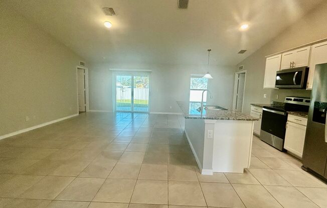 Cape Coral - Newer Single-Family Home - 3 bedrooms plus an office/den & 2 bathrooms