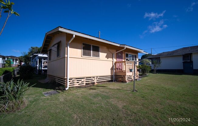 2 bd, 1 ba Single Family Home In Wahiawa