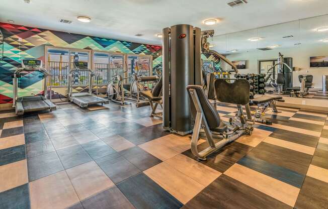 Gym at Prelude at the Park