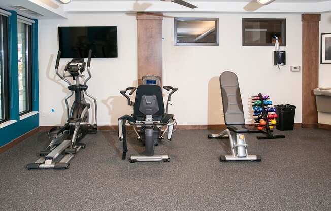 Fitness Studio at The Cambric Senior Apartments, St. Paul, 55106