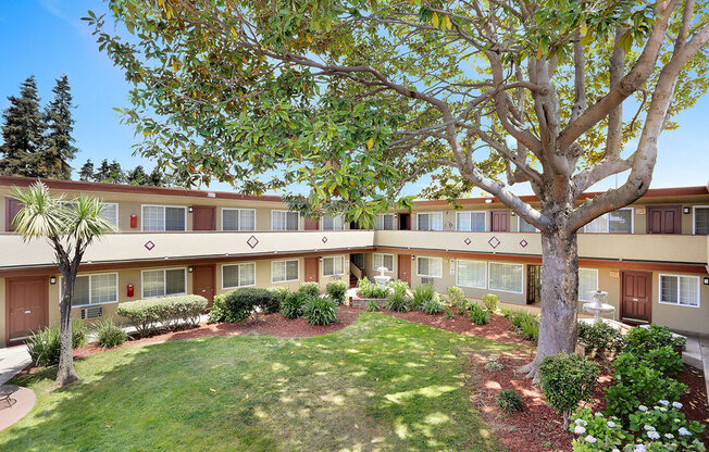 Hayward CA Apartments for Rent - Exterior View of the Expansive Community at Paseo Gardens