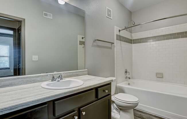 Bathroom With Large Vanity