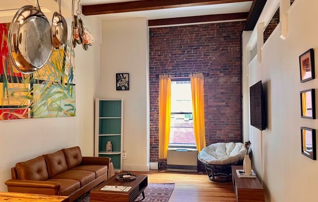 Historic, Fully Furnished Downtown Condo