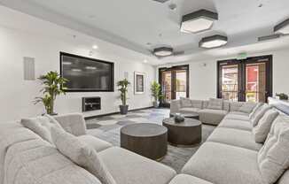 Luxurious Loft Living Room at San Pedro Bank Lofts, San Pedro, 90731