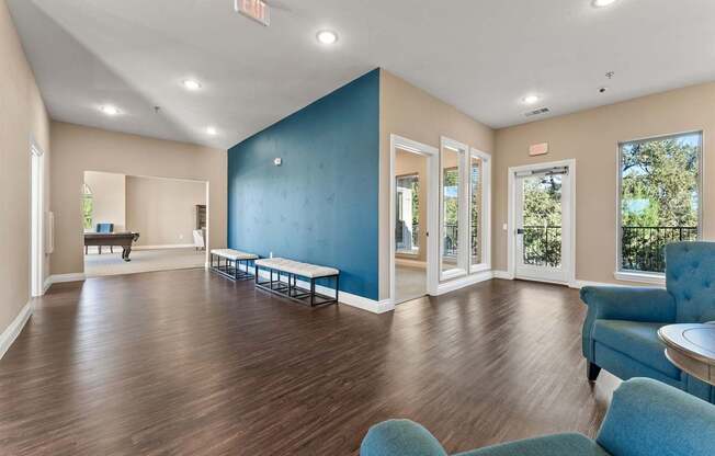 Clubroom at Bridge at Heritage Woods, Austin, Texas