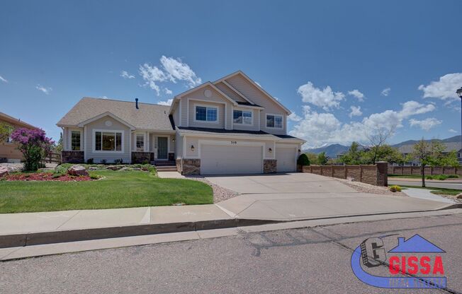 Beautiful large home with view of Pikes Peak in D-20 available now!