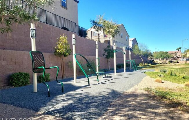 Modern Henderson Townhome with First-Floor Primary Suite & Mountain Views!