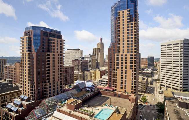 Galtier Towers Apartments in Lowertown, St. Paul, MN