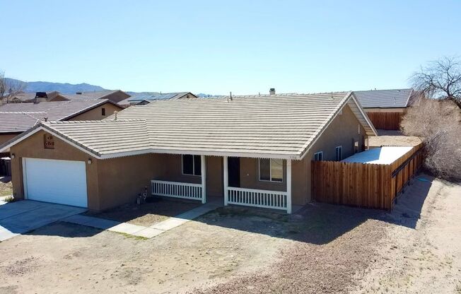 Wow must see 4 bedroom Plus 2 bath Home in new subdivision of 29 Palms