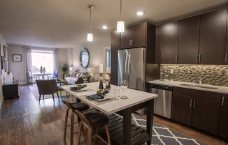Open Living Spaces at Union West Apartments in Lakewood, CO