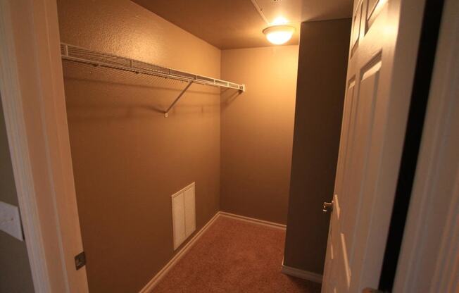 Pryor Creek Closet Space