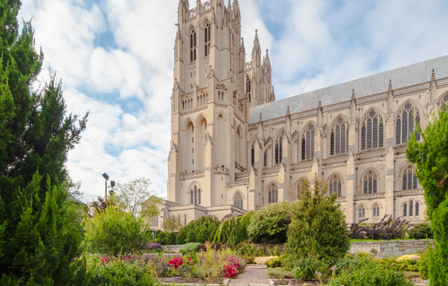 Located Directly Across from Washington National Cathedral