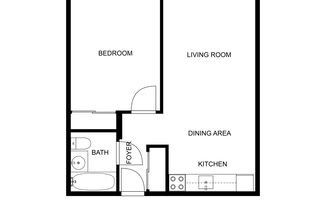 1 bed, 1 bath, 500 sqft, $899.99, Unit 2951-314