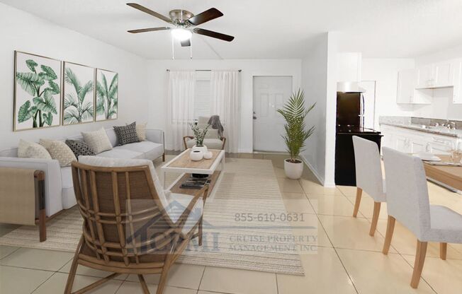 1 bed, 1 bath, 628 sqft, $1,450, Unit 101