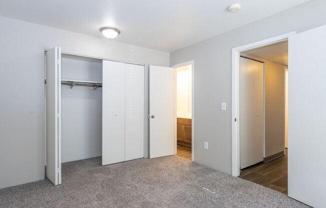 Bedroom and Half Bathroom