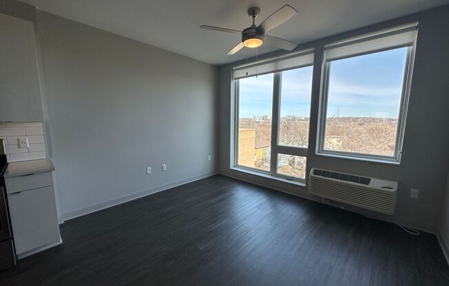 Studio, 1 bath, 455 sqft, $1,245, Unit 214