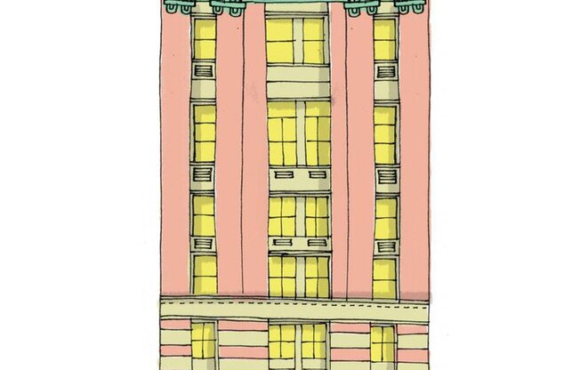 1 bed, 1 bath, $4,000, Unit 5J