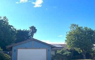 LOOK NO FURTHER! SPACIOUS 3 BED 2 BATH HOME , SOLAR, HUGE BACKYARD , FRUIT TREES, PET FRIENDLY!!!