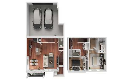 2 beds, 2 baths, 1,510 sqft, $2,061