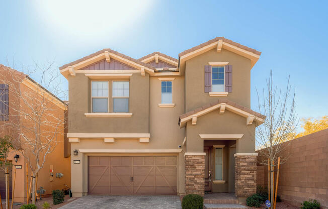 Near Downtown Summerlin!   Beautiful Furnished With Designer Touches T/O