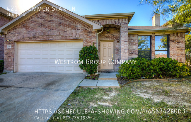 4 beds, 2 baths, 2,098 sqft, $2,295