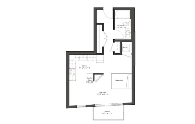 Studio, 1 bath, 549 sqft, $1,312, Unit 310