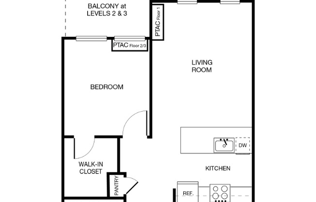 1 bed, 1 bath, 680 sqft, $1,745
