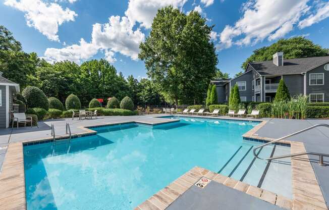 the pool at the estates apartments