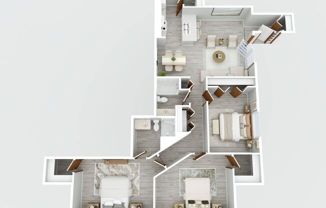 3 beds, 2 baths, 1,400 sqft, $1,999, Unit SM10D