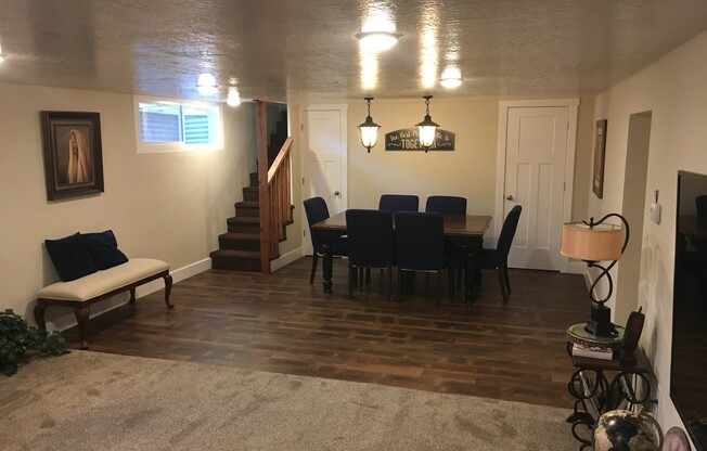 Fresh & Updated Provo Basement