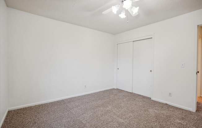 Bedroom with Plush Carpeting