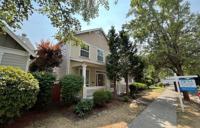 Inviting 4-Bedroom, 3-Bathroom Home with Vaulted Ceilings, Double-Sided Fireplace & Serene Outdoor Space