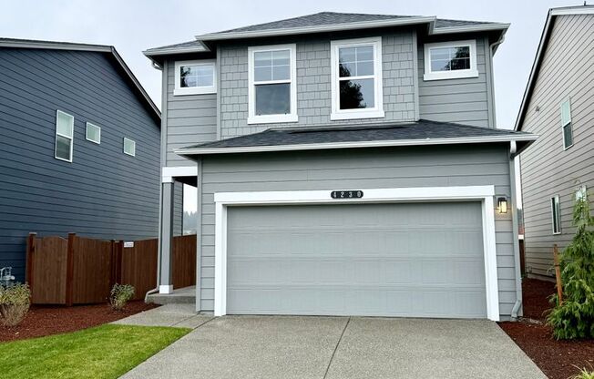 4 bedroom brand new house in Bremerton.