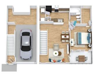 1 bed, 1 bath, 795 sqft, $1,444