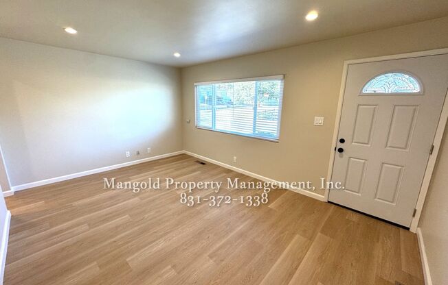 Updated 2 Bed 1 Bath Home on a Spacious Corner Lot with Large Yard Located in Monterey