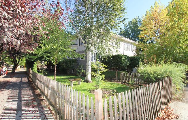 Historic Irvington Full Main Floor 2 Bed/1 Bath with 2 Decks Private Decks and Fireplace