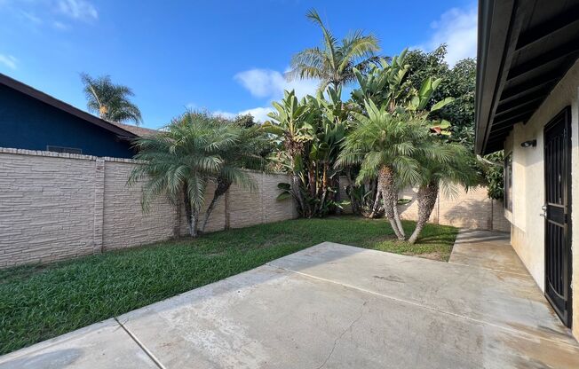 Single Story 3 Bedroom House in South Oceanside