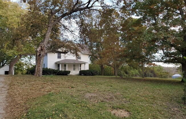 Older country home south of Columbia off Old Plank Road, lease through 6/30/25 only, near Coopers Landing and Missouri River