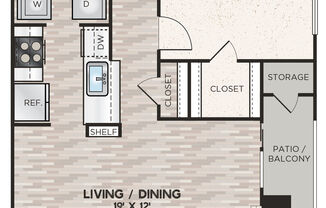 Partner-provided photo for $1020 unit