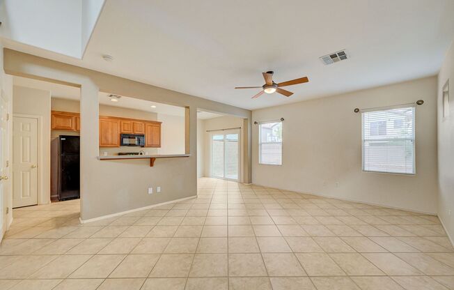 Charming gated community home nestled in cul-de sac in Centennial Hills!