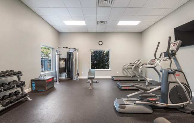 Get fit in our new fitness center at The Oasis at Wekiva, Florida