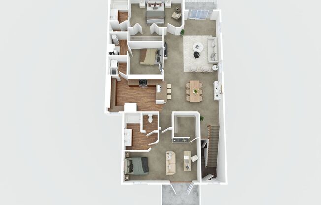 AVAILABLE NOW! 3 Bedroom, 2 Bath with Private Balcony off Primary Bedroom in St. Augustine Shores - Call us for move in specials !!!