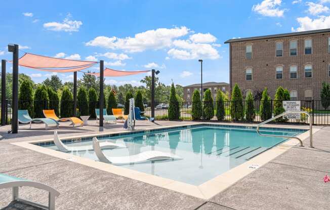 Outdoor Pool with Sundeck